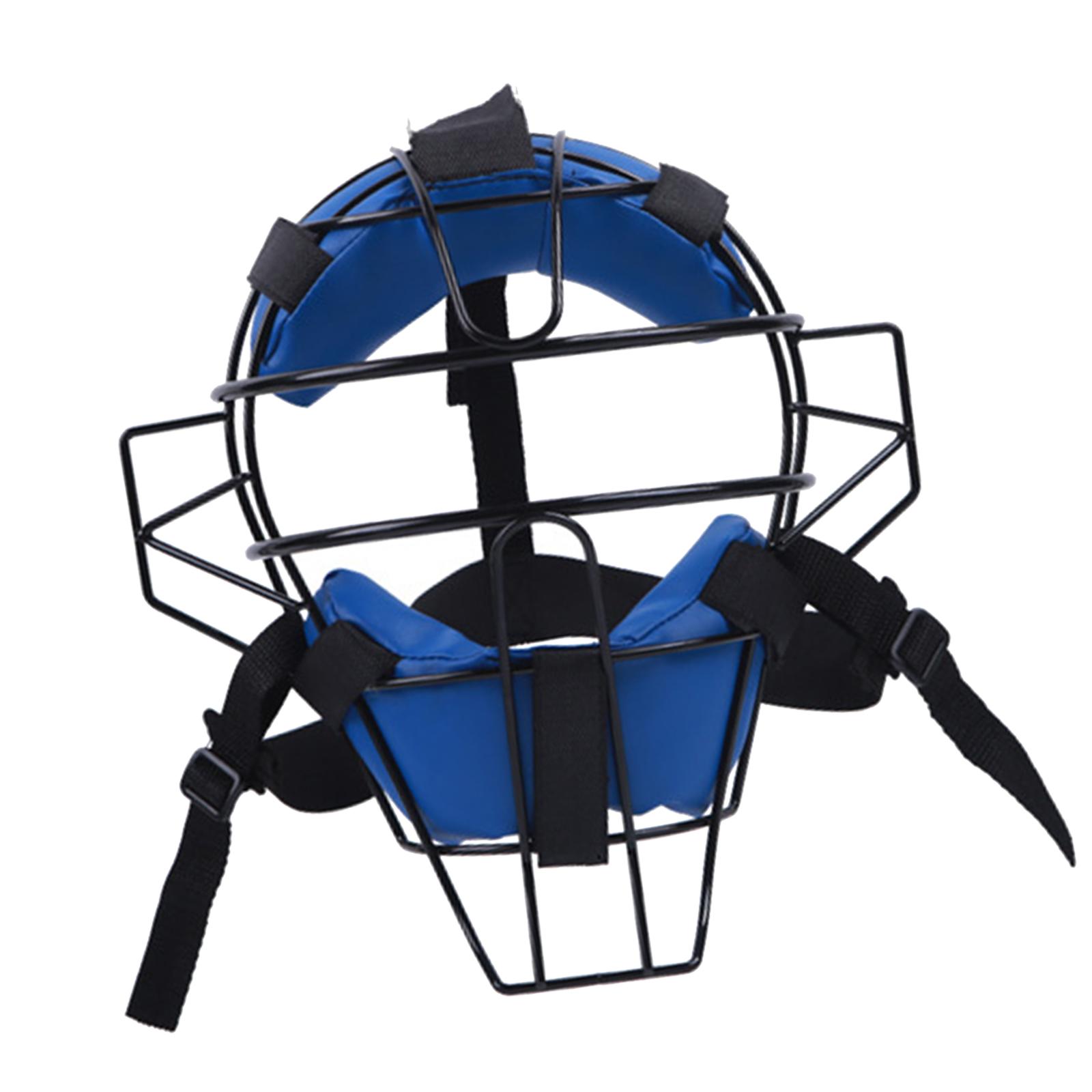 Magideal - Mascarilla De Softball, Accesorios Deportivos De Aleación Protectora, De Béisbol , Cómoda Y Liviana , Azul