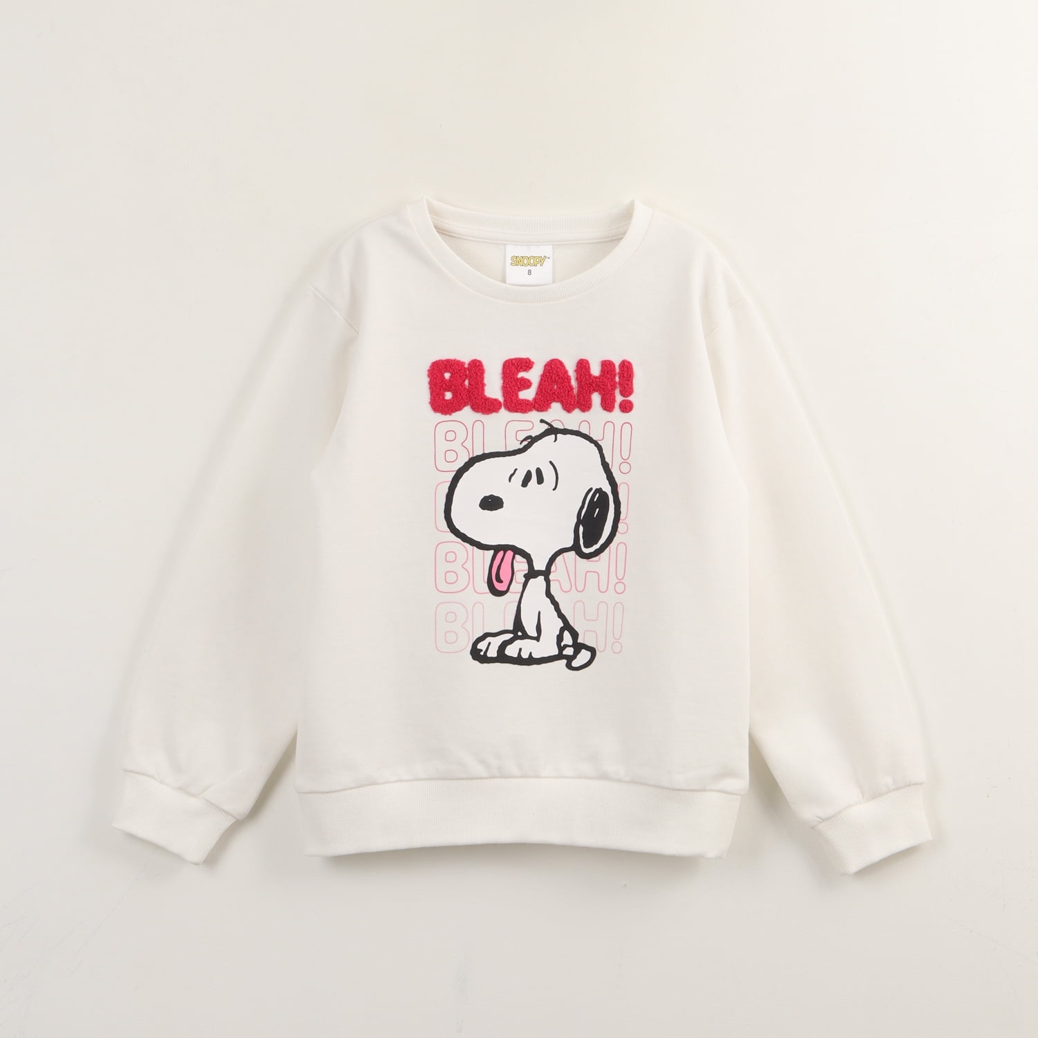 Polerón Cerrado Niña Crudo Personaje Grand Peanuts Snoopy