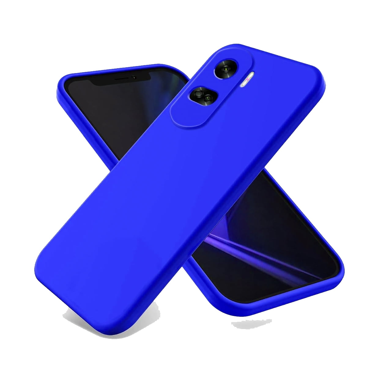Joigo - Carcasa Para Honor 90 Goma Azul
