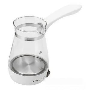 Genérico - Hervidora Jarra Tetera Cafetera Vidrio Te Cocina 500Ml Lau