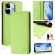 thumbnail image 1 of Funda Billetera con Soporte para Xiaomi Redmi Note 17 Pro Max 5G Bloqueo RFID Plegable Verde claro, 1 of 6