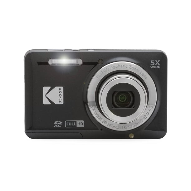 Cámara digital Kodak PIXPRO FZ55 16MP 5x Zoom 32GB Negra | Lider