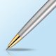 thumbnail image 4 of Bolígrafo Waterman Hémisphère Acero Inoxidable con Detalles en Oro, 4 of 7