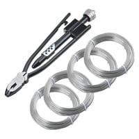 Ioensy - Alicates De Seguridad Para Torsión De Cables, Juego De Herramientas De Repuesto Resistente Para Alicates De Torsión De Cables, 27 X 4,5 Cm, 9 Pulgadas