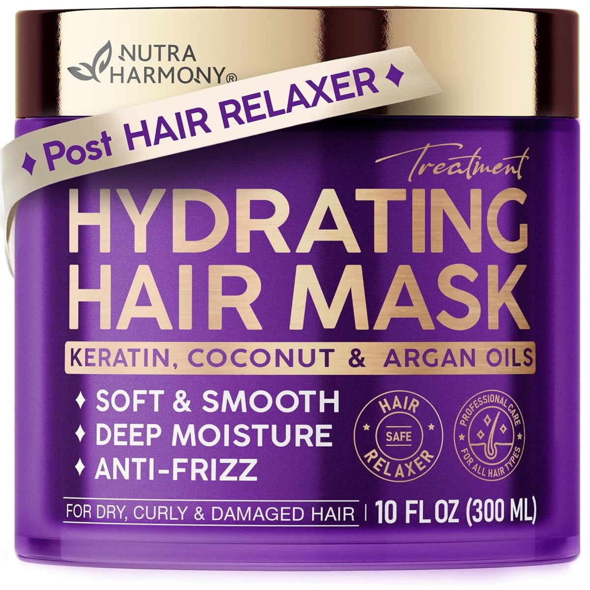 Mascarilla Nutraharmony Hidratante Cabello 300ml Keratina Aceites