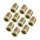 thumbnail image 4 of 10 Xwood Tornillos De Interfaz Inserto Hembra Hexagonal Tuerca De Muebles De Fijación M6 * 13, 4 of 4