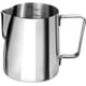 thumbnail image 1 of Jarra de leche, jarra de leche, jarra de leche de acero inoxidable, espumador de leche para capuchino y café con leche, color plata, 1 of 6
