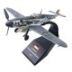 thumbnail image 2 of Avión Militar De La Segunda Guerra Mundial Aviación Fundida 1/72 Alemania BF109F-4 Fighter, 2 of 5