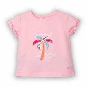 Polera Bebé Niña Rosado Pillin