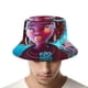 thumbnail image 4 of Kizazi Moto Generación Fuego Sombrero bucket para adultos, gorra de protección solar, sombrero de pescador plegable para viajes al aire libre, pesca y actividades de verano, 4 of 6