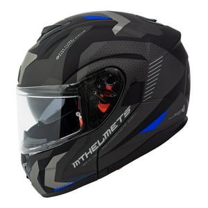 Casco Mt Fu401 Atom Sv Hibrido F7 Azul Mate Talla L