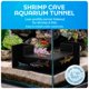 thumbnail image 2 of Túnel para Acuario CPLIKE 13 cm Doble Entrada Negro, 2 of 9