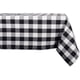 thumbnail image 1 of Mantel DII Buffalo Check Collection 152 x 305 cm en blanco y negro, 1 of 3