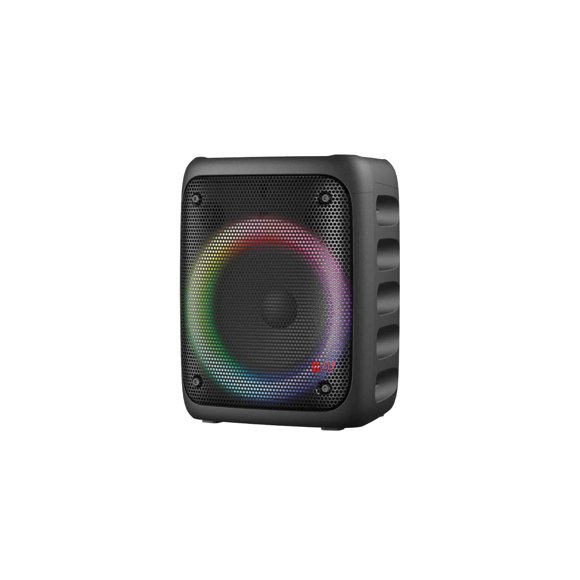 Parlante Bluetooth Karaoke Con Micrófono Luz Flash