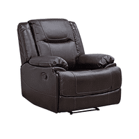 Muebles Santa Ana - Berger Reclinable Cuero Florence