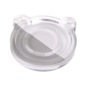 Magideal - Bandeja De Cuentas De Acrílico Transparente, Bandeja Multifuncional Para Manualidades, Bandeja De Exhibición De Cuentas De Acrílico Para Pulseras, Dis Placa De Oso