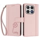 thumbnail image 3 of Funda Cartera Trébol para Xiaomi 17 con Ranuras Tarjetas y Carga Inalámbrica Rosa, 3 of 6