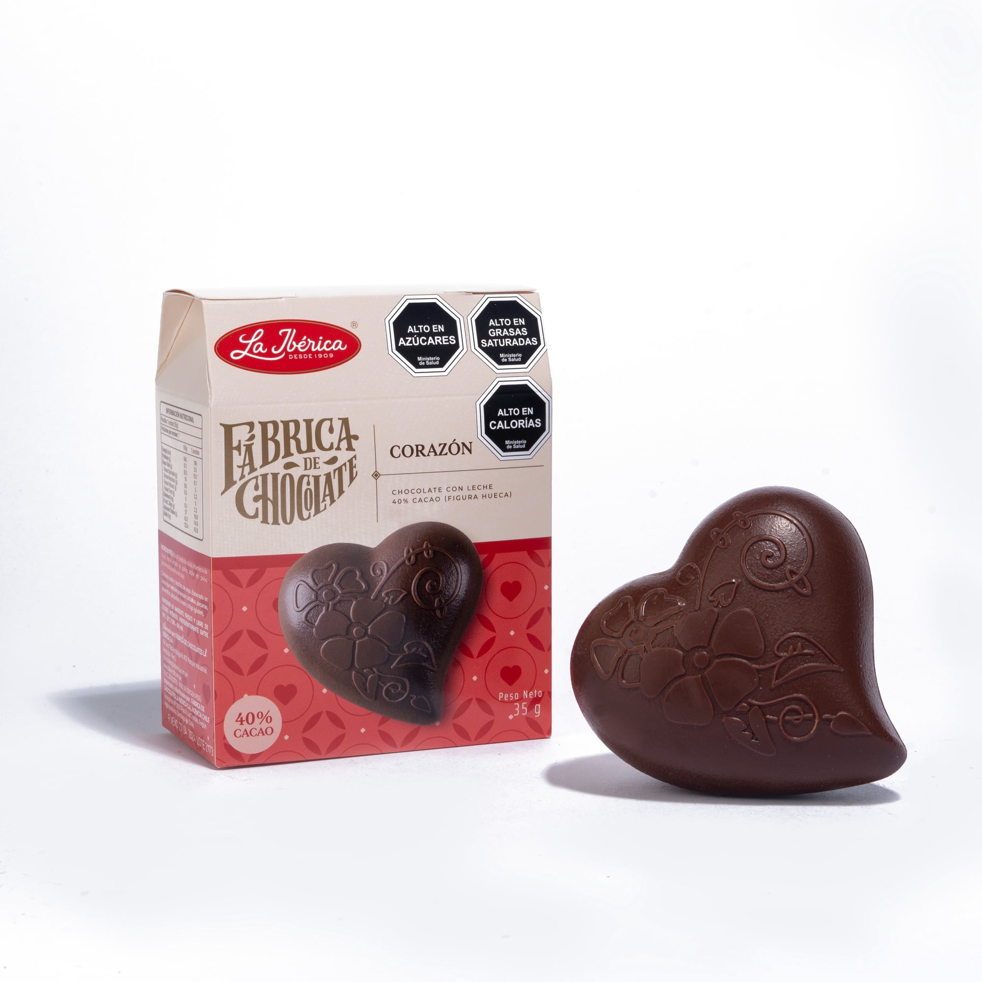 Chocolates La Ibérica - Corazón De Chocolate 35g La Ibérica