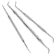 thumbnail image 1 of 3 herramientas para uñas encarnadas, lima y levantadores de uñas, kit de herramientas de pedicura para tratamiento seguro de uñas, limpiador para debajo de las uñas, alivio del dolor., 1 of 7
