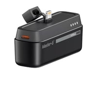 Batería Externa Power Bank Master-G Pocket 5000Mah – Portabilidad Y Compatibilidad Con Iphone En Color Negro