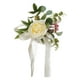 thumbnail image 1 of Flor De Rosa Artificial Para Silla De Pasillo, Para Boda, Cumplea?os, Amarillo, 1 of 5