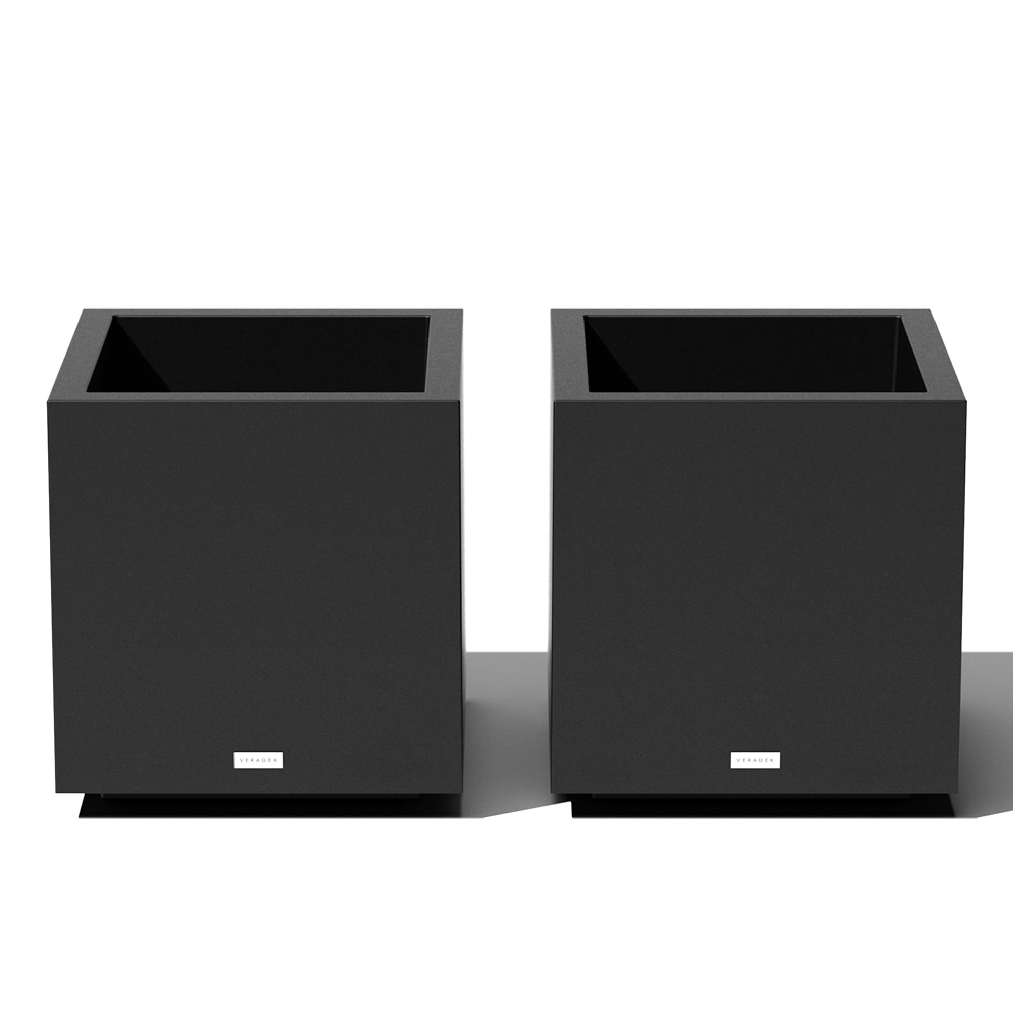 Veradek Outdoor - Maceta Veradek Block Series Cubo De Plástico Grande De 43 Cm