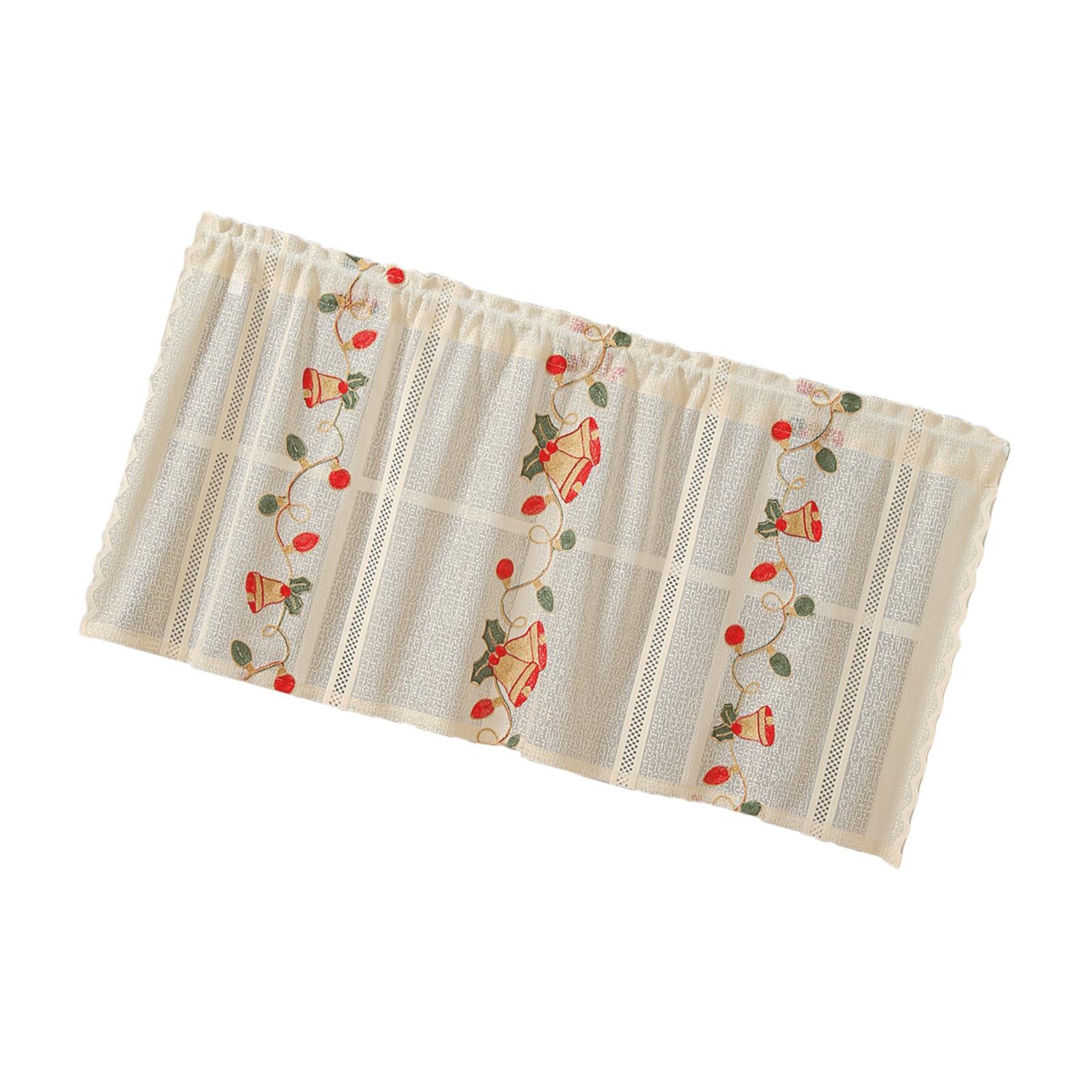 Bothyi - Mantel Navideño Decoración Navideña Para Cenas Decoración Fiestas Navideñas 140X100Cm Campana Navideña