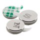 thumbnail image 1 of Discos magnéticos con adhesivo Master Magnetics, plata y neodimio, 1 of 2