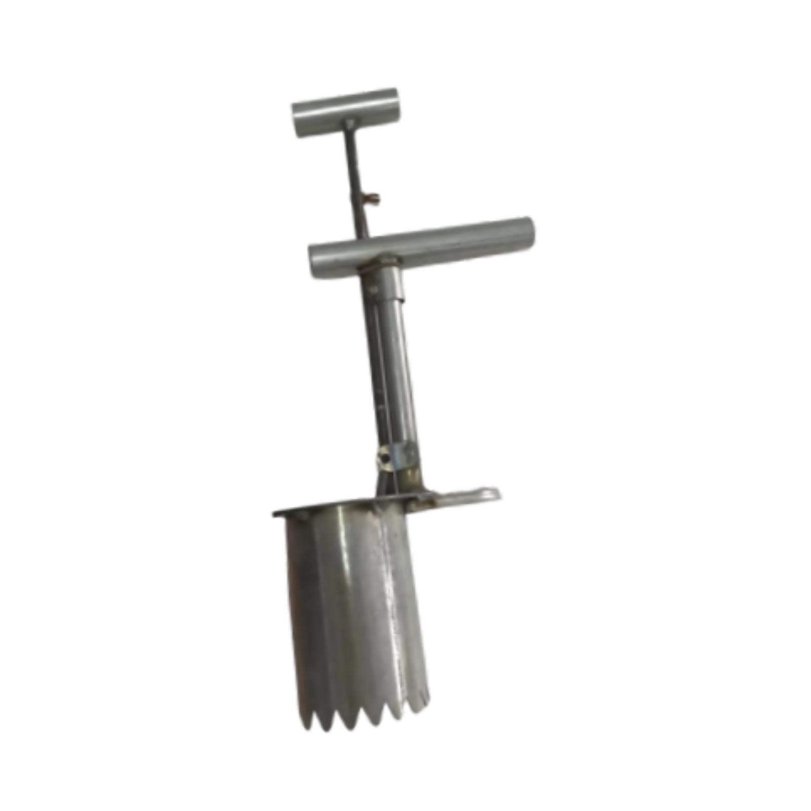 Magideal - Plantador De Bulbos, Herramienta Para Plantar Plántulas De Árboles Frutales Con Mango Largo Para Cavar Hoyos, Herramienta De Jardinería De Alta Resist