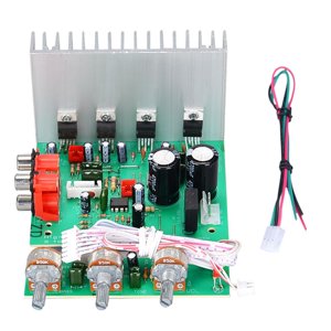 Bothyi - Placa Amplificadora De Alta Potencia Con Disipador De Calor Para Sistema De Audio, Altavoces Diy