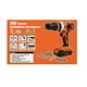thumbnail image 3 of Taladro Impacto inalámbrico 20V + 2 Baterias + Cargador + Accesorios, 3 of 4