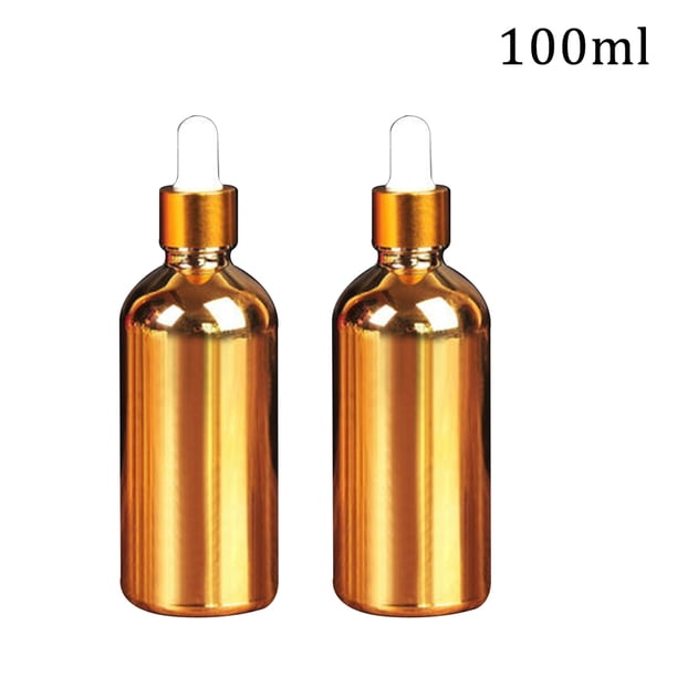 100ml Dropper Oil Bottle Glass Brown Stock Cosmetic Sample Empty Amber Essential Aromathera Liquid Massage Pipette Refillable