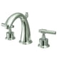 thumbnail image 1 of Grifo Kingston Brass Milano de instalación amplia KS2961ML, cromo pulido, 1 of 6