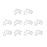 Ioensy - Protector De Esquinas Transparente Para Acuarios, Protectores De Esquina Para Peceras De 5Mm, 10 Uds.