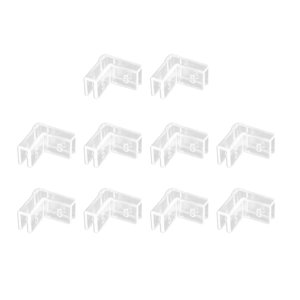 Ioensy - Protector De Esquinas Transparente Para Acuarios, Protectores De Esquina Para Peceras De 5Mm, 10 Uds.