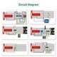 thumbnail image 4 of Kit de inicio LAFVIN Basic para Raspberry Pi con placa de pruebas y LCD1602, 4 of 6