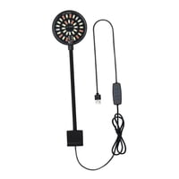Magideal - Mini Luz De Acuario, Clip De Luz Para Pecera, Lámpara Multifunción Para Planta De Pecera Para Paisajismo, Adorno De Tanque Plantado , Cambio De Color 7W