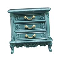 Bothyi - 1:16 Dollhouse Night Stands Gabinete Accesorios Muebles Modelo Para Niños