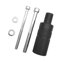 Magideal - Soporte De Montaje Para Guardabarros De Faro De Motocicleta, Tornillo M8 M6, Repuestos Automotrices, Superficie Esmerilada Multiusos, Soporte De Alumi 2 Juegos