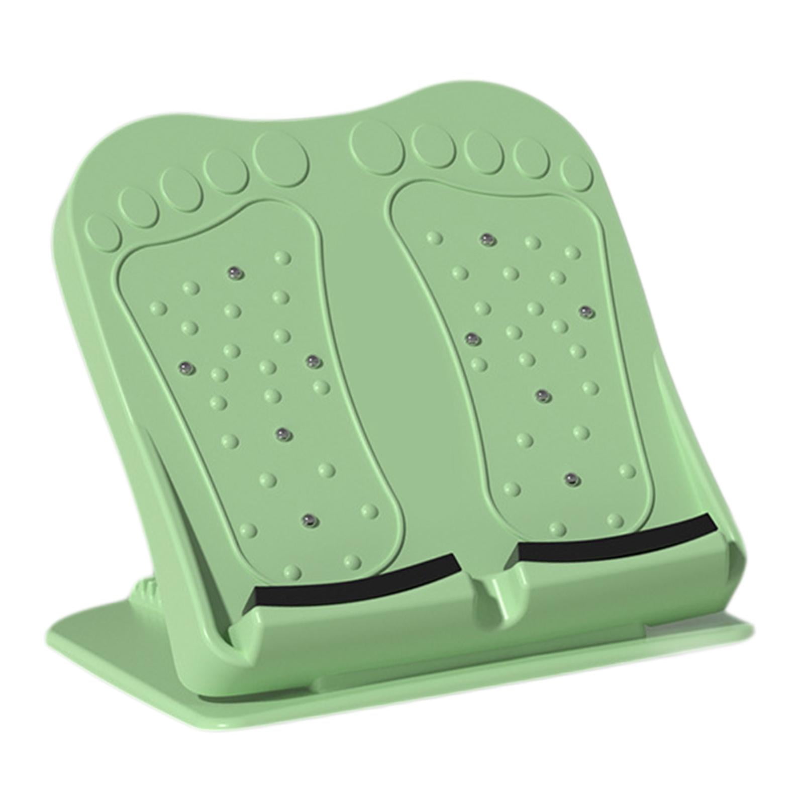 Magideal - Camilla De Pantorrilla Con Tabla Inclinada, Antideslizante, Ajustable, 13 Niveles, Portátil, Para Tobillo Y Pie Verde