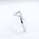 thumbnail image 5 of Anillo Vintage en V, Ajustable, Plata 925, 5 of 5