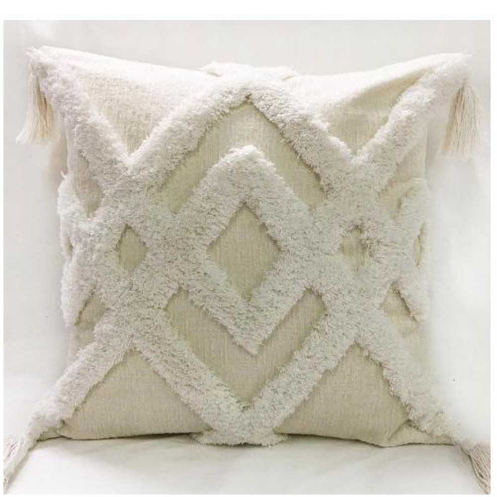 Genérico - Pack De Fundas De Cojin Decorativa Diseño Boho 45X45 Cm-04