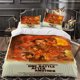 thumbnail image 1 of One After Another Theme Bedding Set | Includes 1 Duvet Cover and 2 Pillowcases Soft and Comfortable, 1 of 5