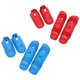 thumbnail image 5 of 2 Pares Shin Empeine Protectores Pierna Protector Pie Protector Taekwondo Boxeo, 5 of 5