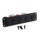 thumbnail image 4 of 5 GANG 12-24V ON/OFF Panel De Interruptor Basculante Redondo LED Para Rojo Marino, 4 of 5