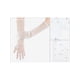 thumbnail image 3 of Guantes de Encaje con Perlas para Mujer INSPIRE CHIC Mangas de Muñeca de Dedo Completo para Elegancia Boda Fiesta Cita Baile Vestido Blanco4, 3 of 5
