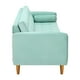 thumbnail image 5 of Sofa Retro 3cg Felpa 04 Verde Agua, 5 of 6