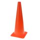 thumbnail image 4 of Cono de seguridad de 48 cm para entrenamiento deportivo, fútbol, ??construcción, tráfico naranja, 4 of 5