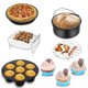 thumbnail image 3 of Juego de accesorios para freidora de aire, 12 piezas, para Gowise Gourmia Ultrean, 3 of 7