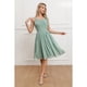 thumbnail image 2 of Vestido Mujer Fiesta Gala Noche Formal Calidad Premium Aplicaciones 052, 2 of 3